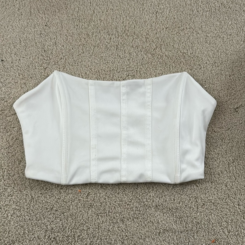 white tube top